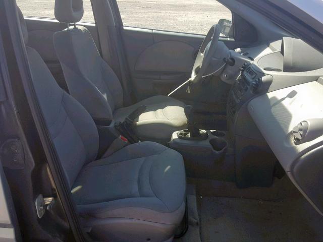 1G8AZ52F63Z141013 - 2003 SATURN ION LEVEL SILVER photo 5