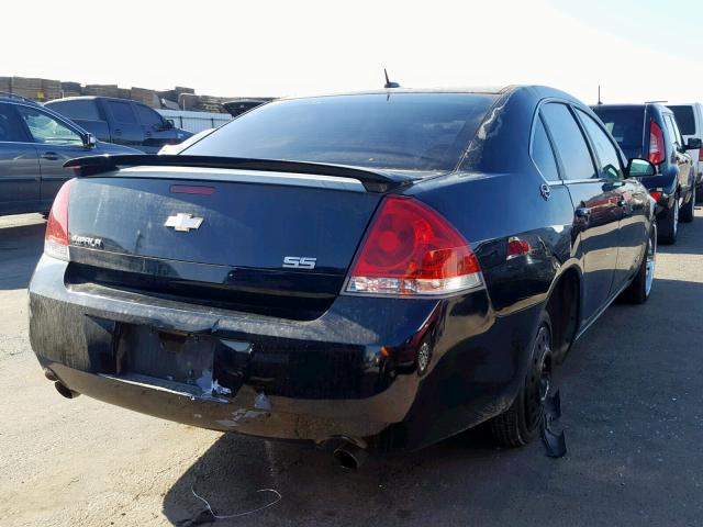 2G1WD58C389242527 - 2008 CHEVROLET IMPALA SUP 黑色 照片 4