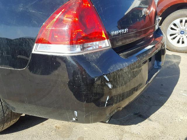 2G1WD58C389242527 - 2008 CHEVROLET IMPALA SUP 黑色 照片 9