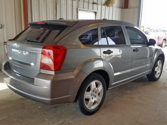 1B3CB1HA3BD221129 - 2011 DODGE CALIBER EX GRAY photo 4