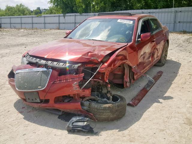 2C3CCABG6CH307097 - 2012 CHRYSLER 300 S RED photo 2