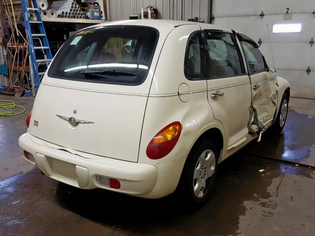 3C4FY58B85T535819 - 2005 CHRYSLER PT CRUISER WHITE photo 4