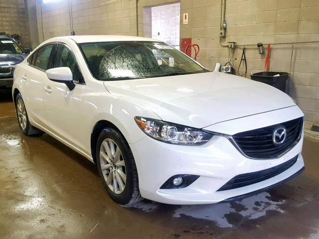 JM1GJ1U51G1420765 - 2016 MAZDA 6 SPORT WHITE photo 1