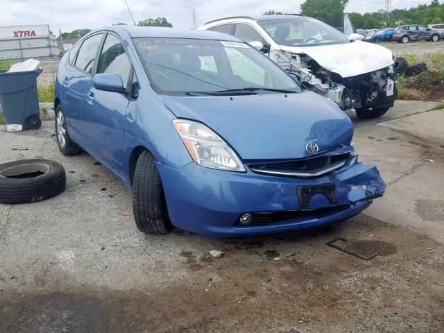 JTDKB20U197873245 - 2009 TOYOTA PRIUS BLUE photo 1