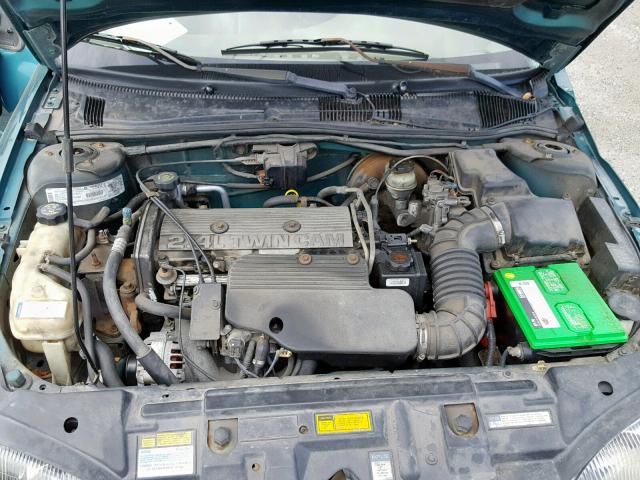 4G1JF32T8XB906611 - 1999 CHEVROLET CAVALIER Z TURQUOISE photo 7