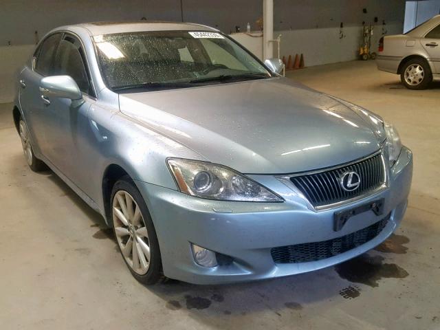 JTHCK262195033891 - 2009 LEXUS IS 250 BLUE photo 1