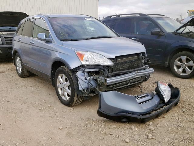 5J6RE48787L816331 - 2007 HONDA CR-V EXL BLUE photo 1