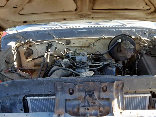 F26HRY60589 - 1977 FORD F-250 GRAY photo 7