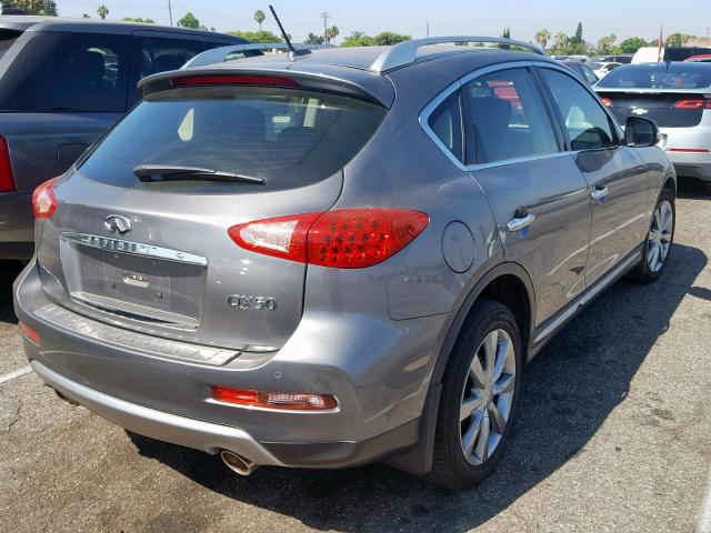 JN1BJ0RP2HM389141 - 2017 INFINITI QX50 GRAY photo 4