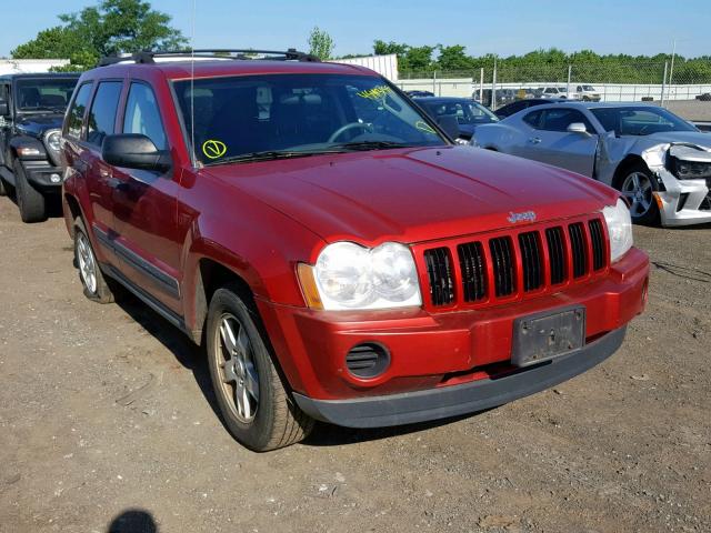 1J4GR48KX5C565356 - 2005 JEEP GRAND CHER RED photo 1