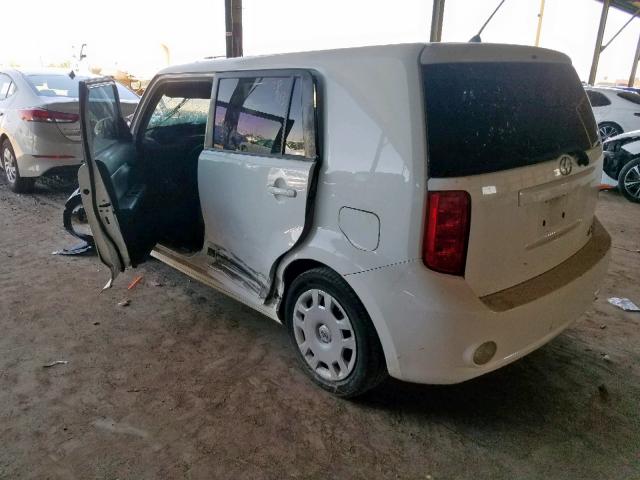 JTLKE50E081041659 - 2008 TOYOTA SCION XB 白色 照片 3