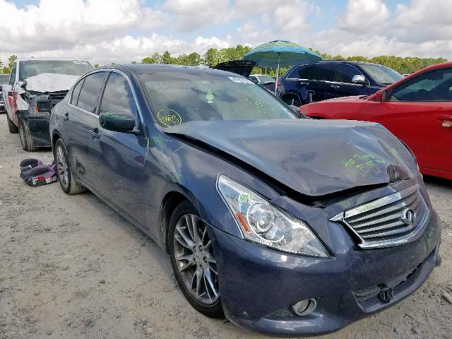 JN1CV6AP9AM203754 - 2010 INFINITI G37 BASE GRAY photo 1