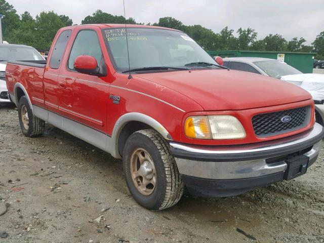 1FTRX17L4WNB21456 - 1998 FORD F150 RED photo 1