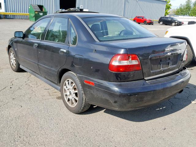 YV1VS27583F957081 - 2003 VOLVO S40 1.9T BLACK photo 3