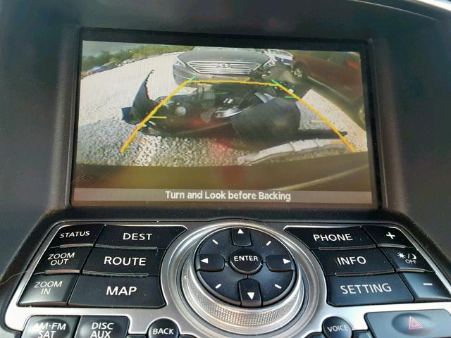 JNKAJ09E18M300150 - 2008 INFINITI EX35 BASE CHARCOAL photo 9