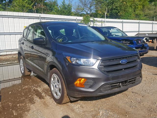 1FMCU0F71JUD15627 - 2018 FORD ESCAPE S GRAY photo 1