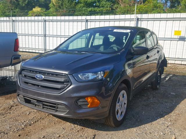 1FMCU0F71JUD15627 - 2018 FORD ESCAPE S GRAY photo 2