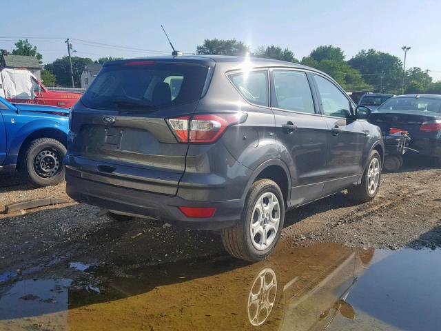 1FMCU0F71JUD15627 - 2018 FORD ESCAPE S GRAY photo 4