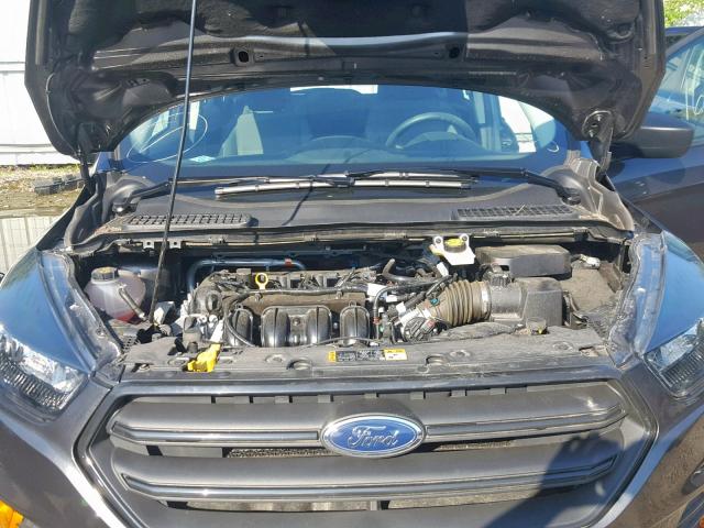 1FMCU0F71JUD15627 - 2018 FORD ESCAPE S GRAY photo 7