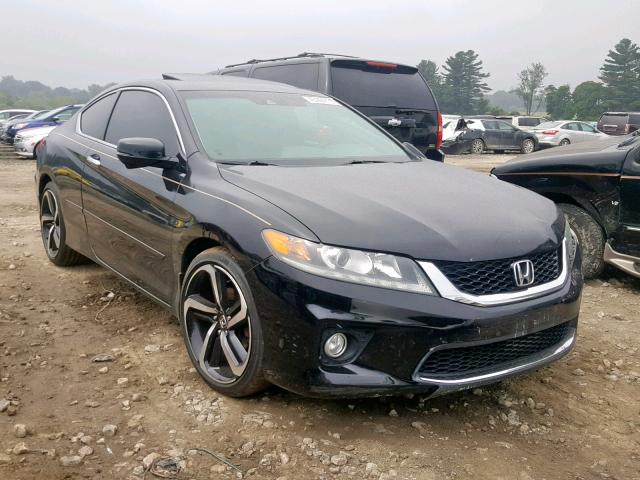 1HGCT2B87EA007629 - 2014 HONDA ACCORD EXL BLACK photo 1