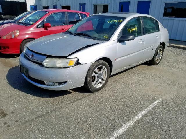 1G8AL52F74Z212853 - 2004 SATURN ION LEVEL SILVER photo 2