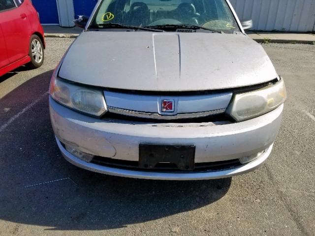 1G8AL52F74Z212853 - 2004 SATURN ION LEVEL SILVER photo 7