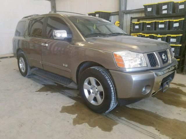 5N1AA08A97N708920 - 2007 NISSAN ARMADA SE TAN photo 1