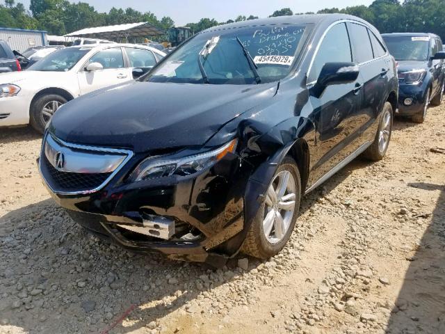 5J8TB4H35FL029290 - 2015 ACURA RDX BLACK photo 2