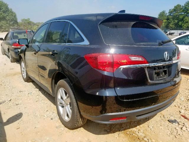 5J8TB4H35FL029290 - 2015 ACURA RDX BLACK photo 3