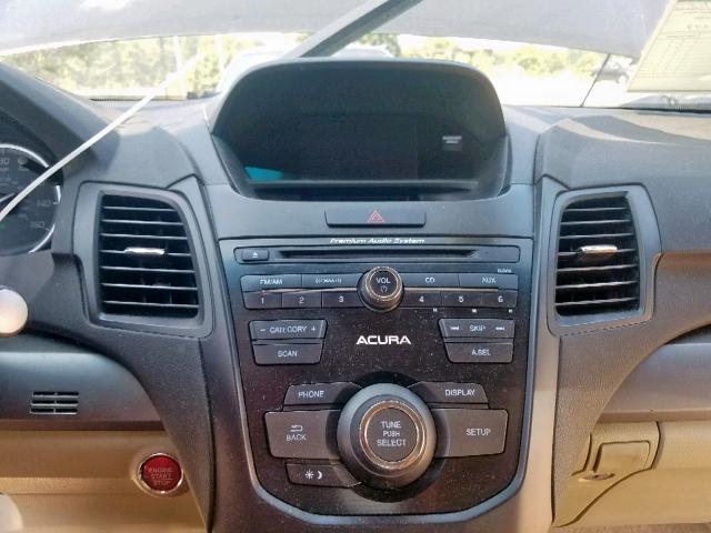 5J8TB4H35FL029290 - 2015 ACURA RDX BLACK photo 9