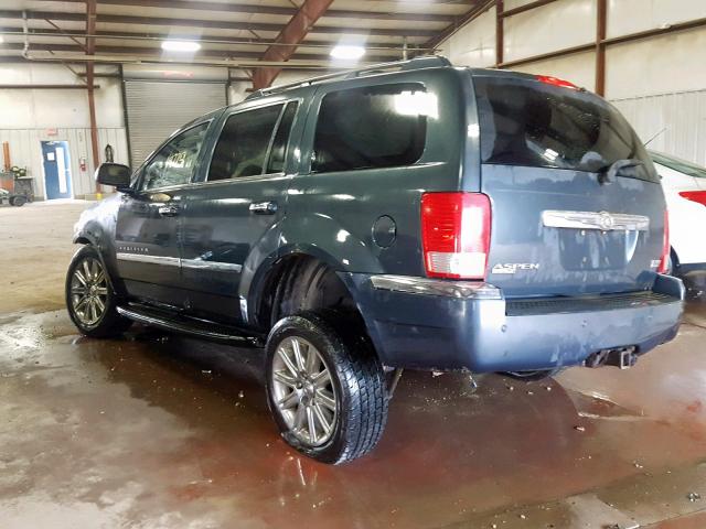 1A8HW58247F525261 - 2007 CHRYSLER ASPEN LIMI BLUE photo 3