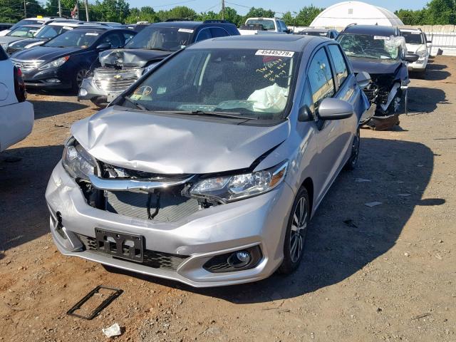 3HGGK5H80KM724269 - 2019 HONDA FIT EX SILVER photo 2