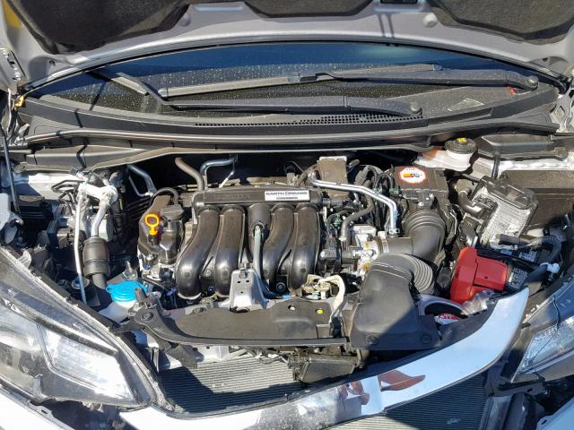 3HGGK5H80KM724269 - 2019 HONDA FIT EX SILVER photo 7