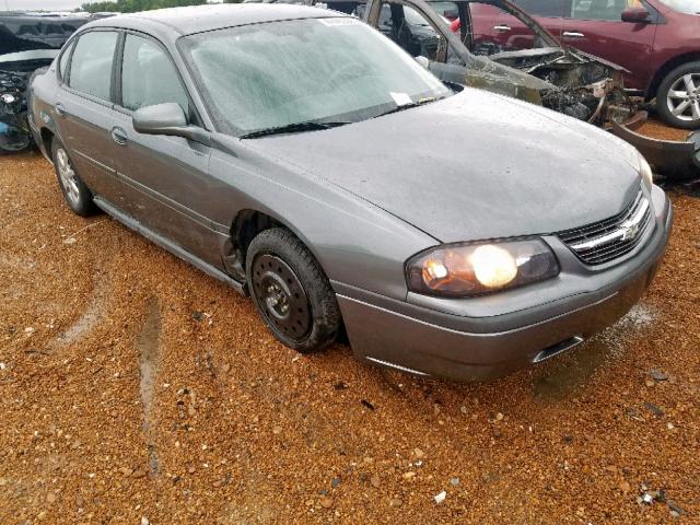 2G1WF52E159256085 - 2005 CHEVROLET IMPALA GRAY photo 1