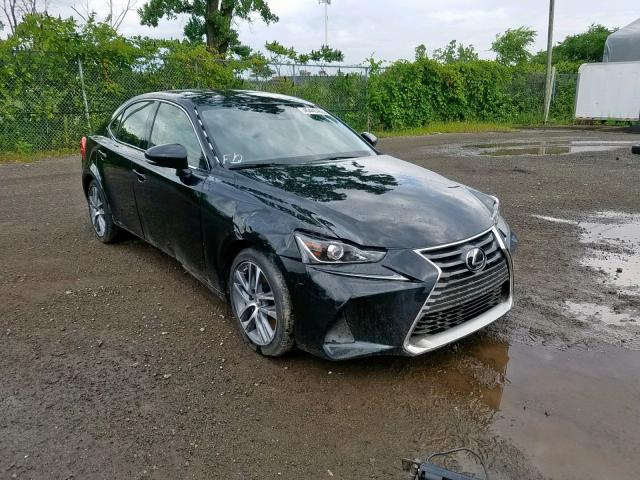 JTHC81D25J5025969 - 2018 LEXUS IS 300 BLACK photo 1