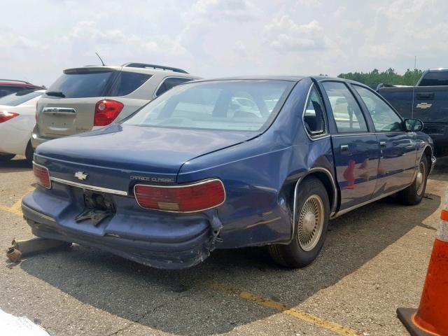 1G1BL52W6SR189680 - 1995 CHEVROLET CAPRICE CL BLUE photo 4