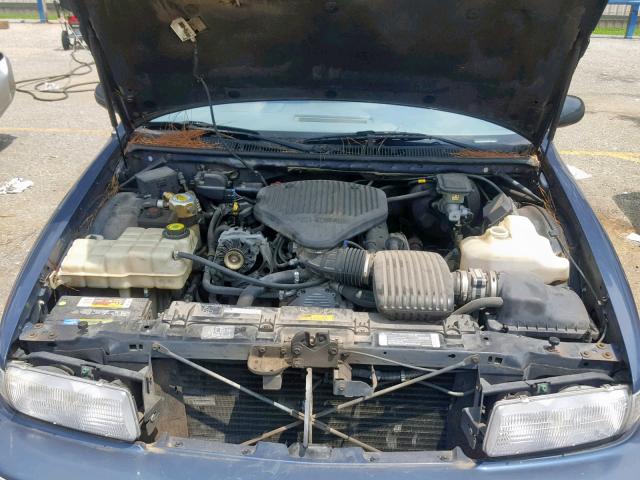 1G1BL52W6SR189680 - 1995 CHEVROLET CAPRICE CL BLUE photo 7