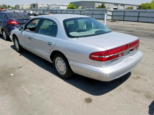 1LNLM97V9SY699779 - 1995 LINCOLN CONTINENTA SILVER photo 3