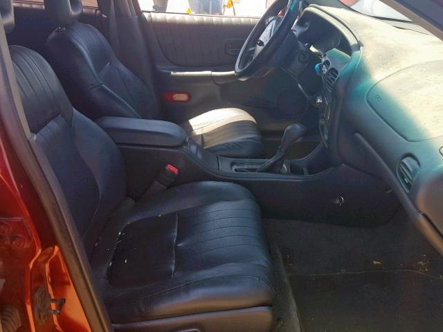 1G2WP52K8YF155958 - 2000 PONTIAC GRAND PRIX BURGUNDY photo 5