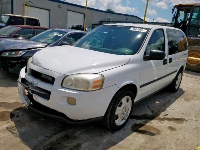 1GNDU23W98D178728 - 2008 CHEVROLET UPLANDER L WHITE photo 2