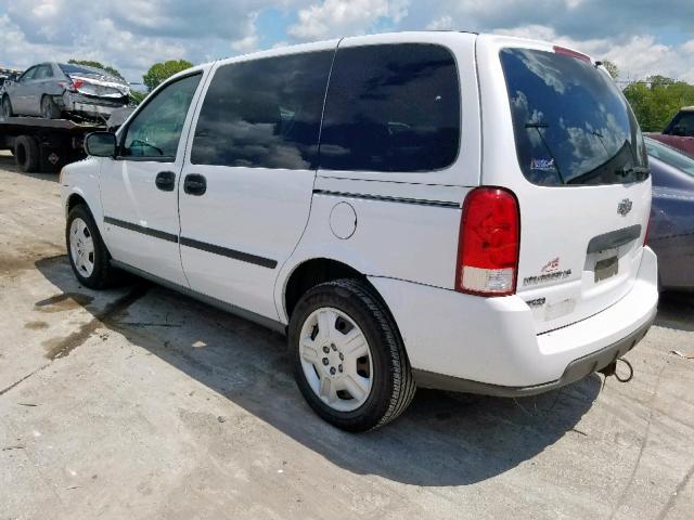 1GNDU23W98D178728 - 2008 CHEVROLET UPLANDER L WHITE photo 3