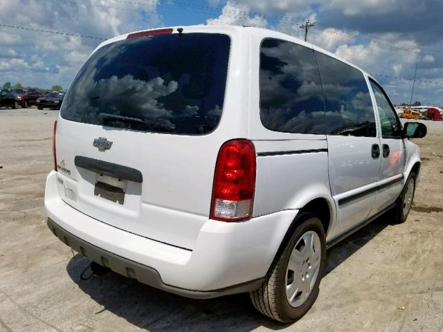 1GNDU23W98D178728 - 2008 CHEVROLET UPLANDER L WHITE photo 4