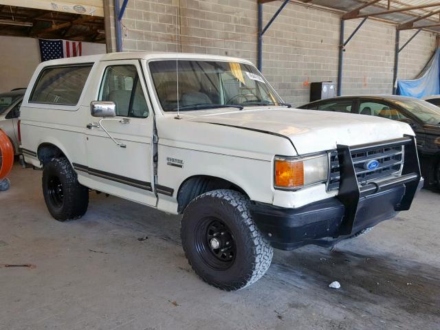 1FMEU15N0KLA72415 - 1989 FORD BRONCO U10 WHITE photo 1