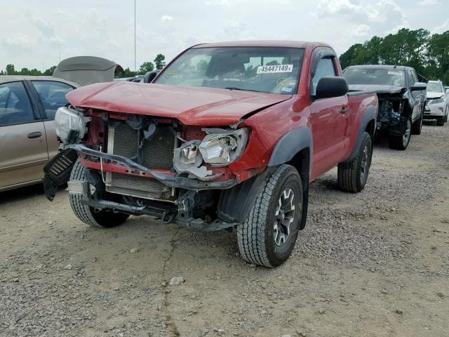 5TFPX4EN1DX018185 - 2013 TOYOTA TACOMA RED photo 2