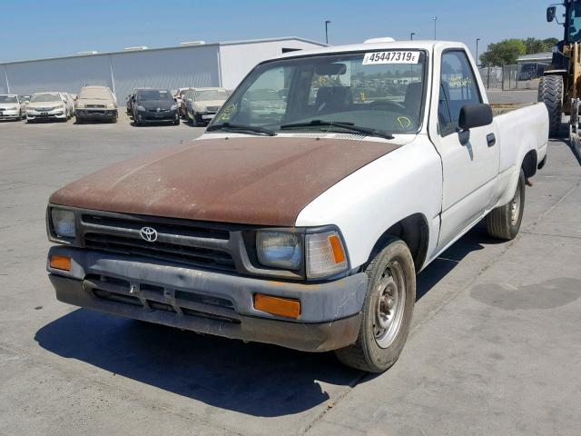 4TARN81A7RZ260379 - 1994 TOYOTA PICKUP 1/2 WHITE photo 2