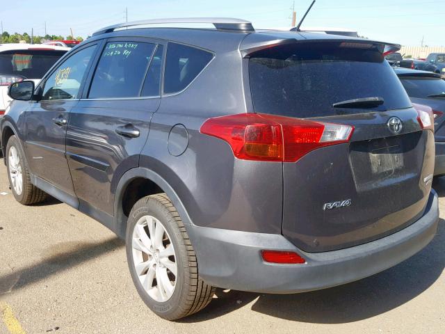 2T3DFREV9DW068131 - 2013 TOYOTA RAV4 LIMIT GRAY photo 3