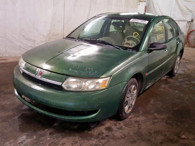 1G8AJ52F23Z182195 - 2003 SATURN ION LEVEL GREEN photo 2