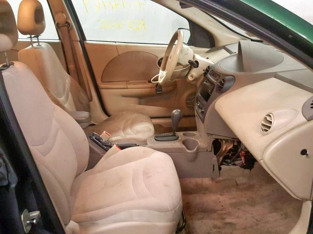 1G8AJ52F23Z182195 - 2003 SATURN ION LEVEL GREEN photo 5