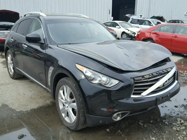 JN8AS1MW2CM155153 - 2012 INFINITI FX35 BLACK photo 1