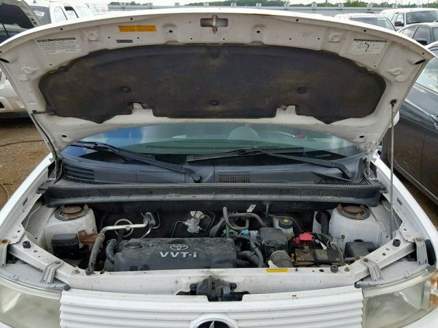JTLKT324250197072 - 2005 TOYOTA SCION XB Белый фото 7